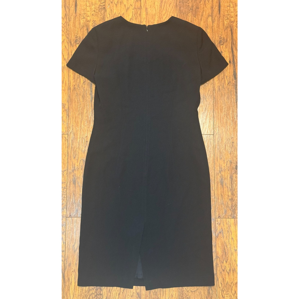 Brooks Brothers Black Short Sleeve Mini Dress - Picture 2 of 7